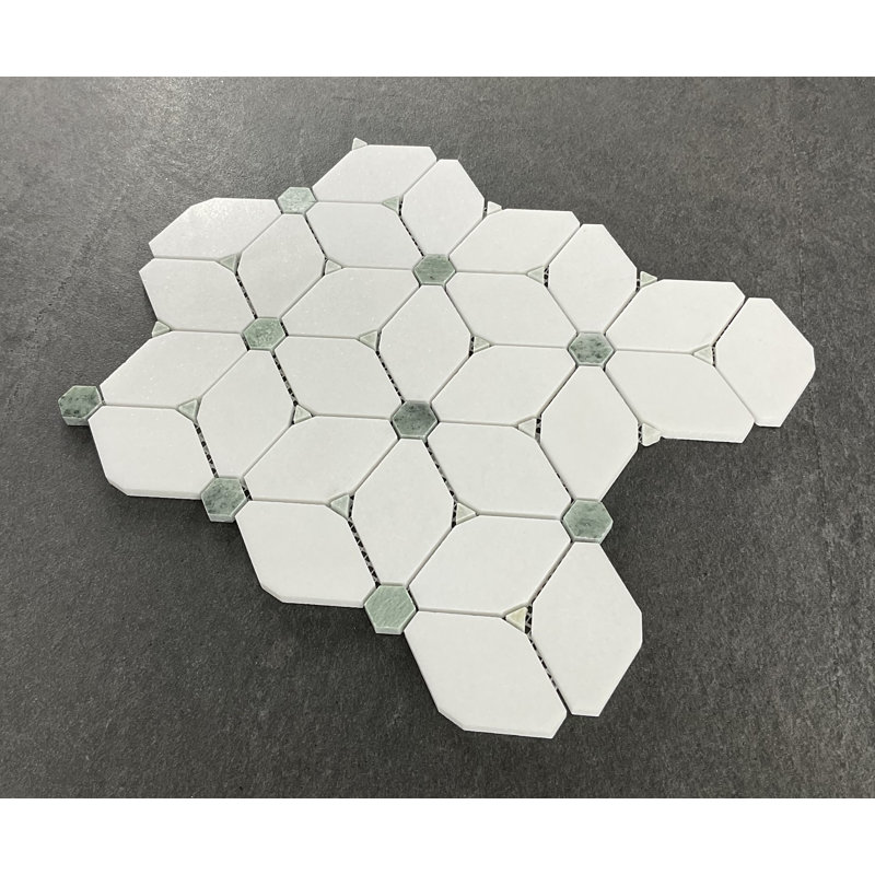 Water Jet Marble Novelty Mosaic Wall & Floor Tile
