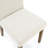 4 - Person Dining Table Set with Solid Wood Table and 4 Linen Chairs-100087044