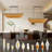 Glass Chandelier (Black)