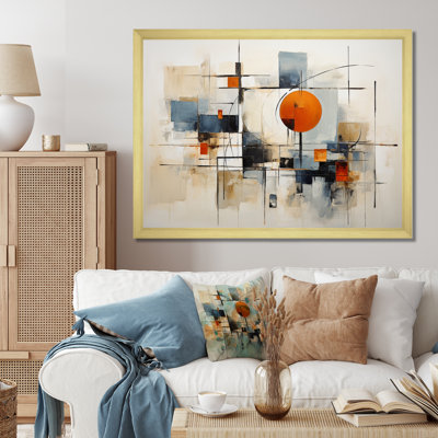 " Colourful Mid Century Abstract Elegance I "