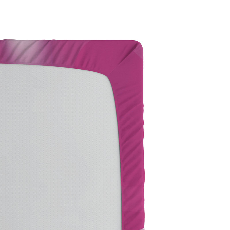 Ensemble de 2 draps-housse Ambesonne Hot Pink, Drap-housse très grand californien
