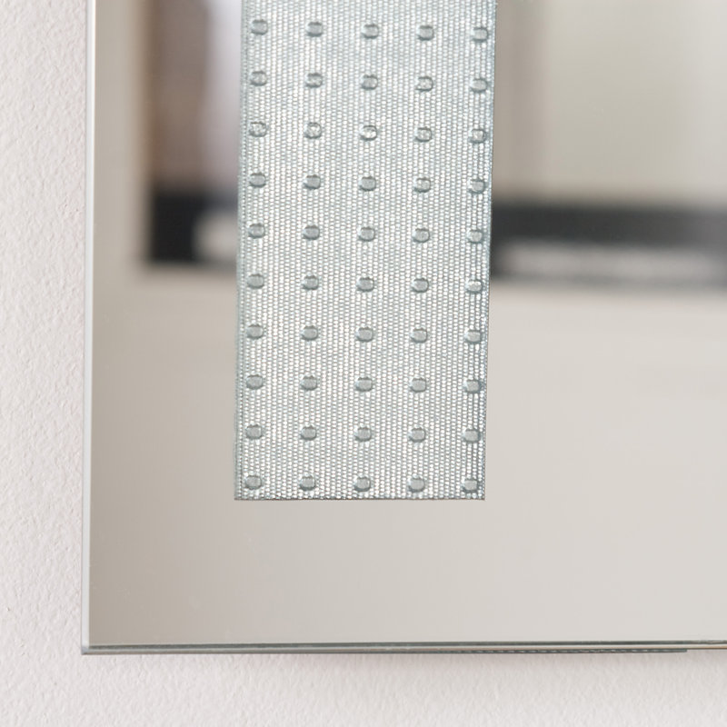 Rectangle Wall Mirror with Shelves