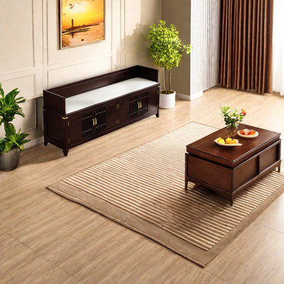 New Chinese Shoe Stool 12 Pair Shoe Storage Bench