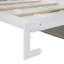 Grand lit escamotable mural avec canapé, blanc-1740504912