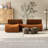 Grossman Boneless Boneless Sectional 3 Seater Sofa With Chaise, Reversible L-Shaped Modular Sherpa Couches For Living Room – No Assembly-1263970828