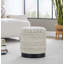 Repose-pieds en laine et métal tissé à la main avec couvercle amovible, parfait pour une utilisation polyvalente et un décor intérieur.