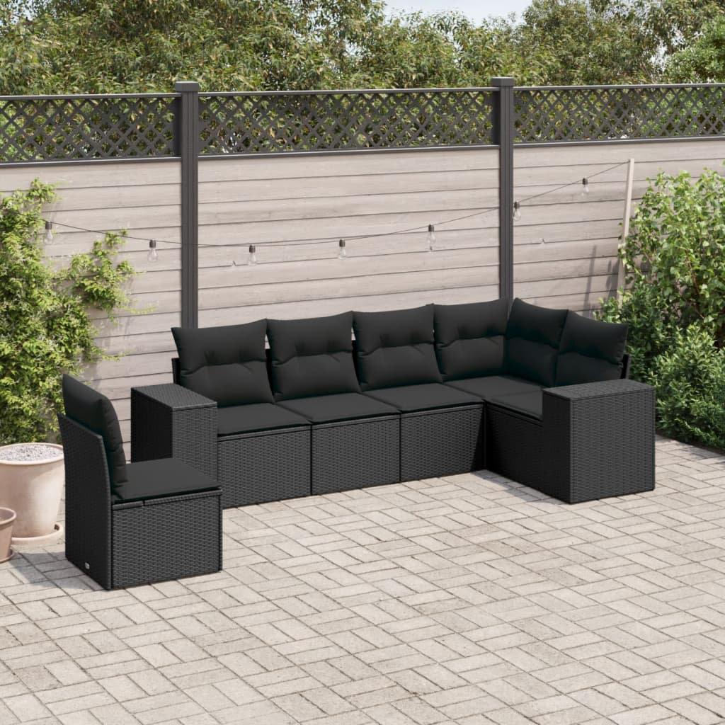 Gartensofa mit Kissen