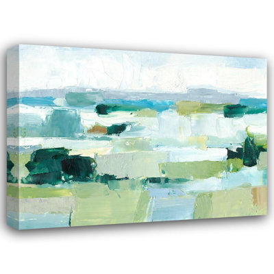Ivy Bronx Harper, Ethan Gallery Wrapped Canvas Art Titled: Cool Summer II
