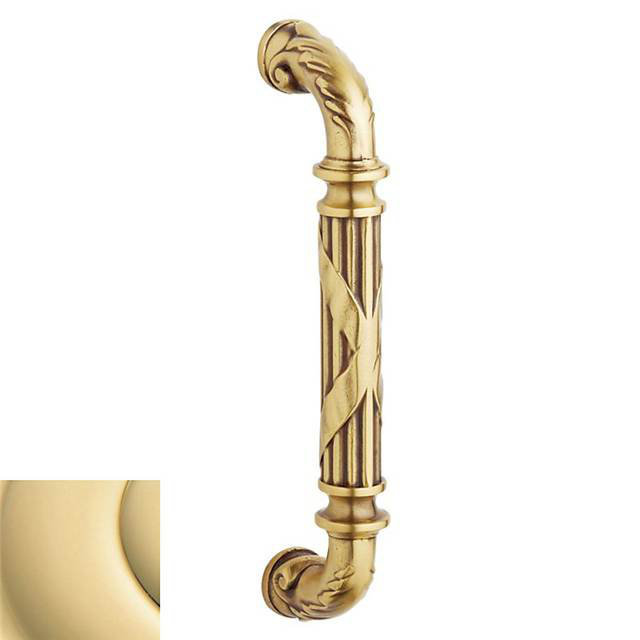Edinburgh Door Pull, 9.1" H x 2.8" W x 2.1" D, Lifetime Polished Brass