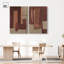 Ensemble de décoration murale bohème Raw Edge Duo par Art Remedy, galerie tendue, 16 x 24-129629052-129629061