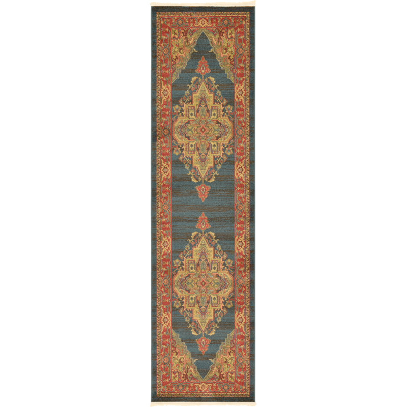 Eesi Floral Indoor Rug, Runner 2'7" x 10'