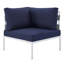 Chaise d'angle pour l'extérieur en aluminium Harmony Sunbrella-1559104086
