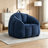 Comfy Corduroy Large Bean Bag Chairs with Armrests-1132085940