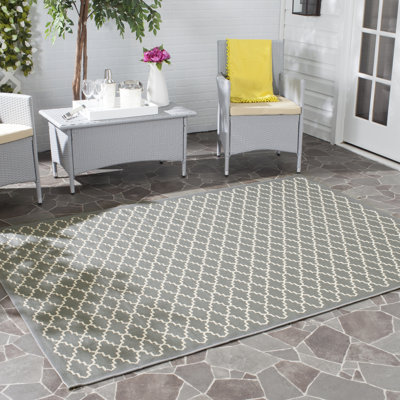 Jacksonwald Geometric Indoor / Outdoor Area Rug