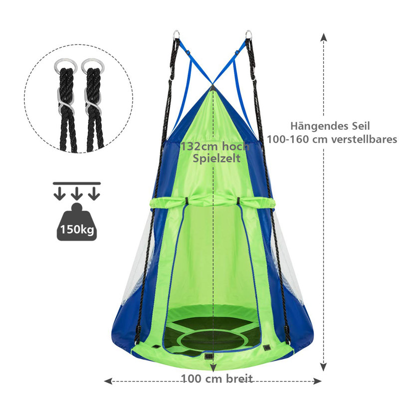 Mott Freeport Park Swing Set Swing(s), Green