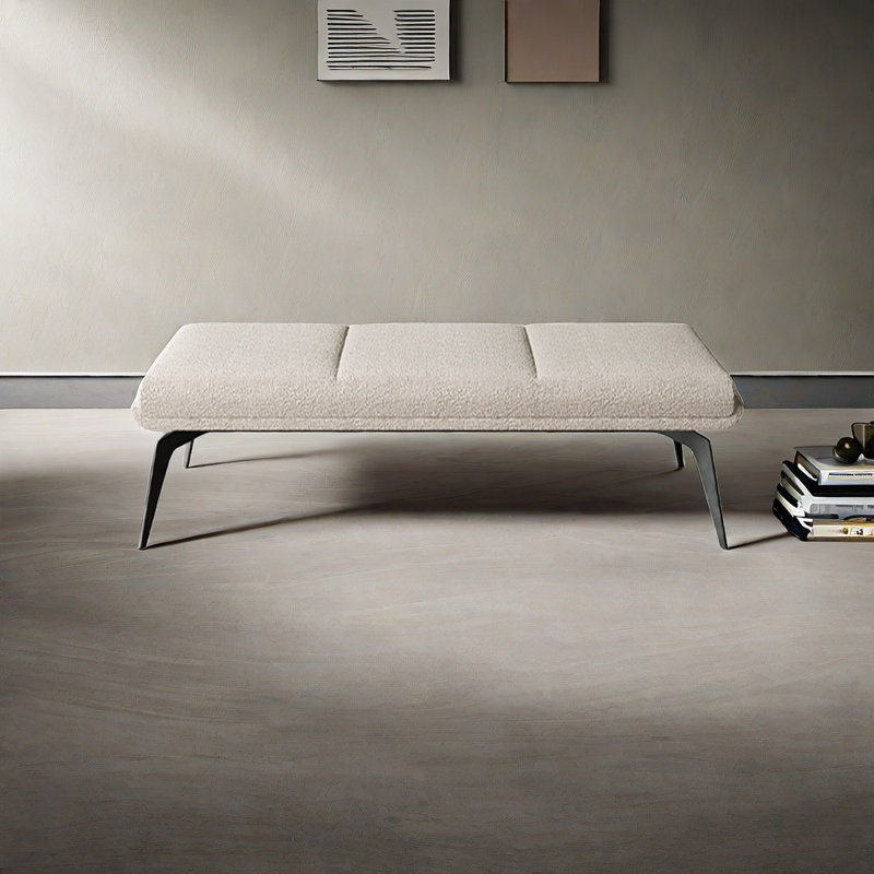 Banc de bout de lit Luxury Luxury, H 16,14 po x l 55,11 po x P 17,71 po