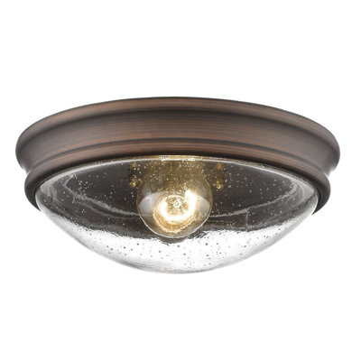 Plafonnier encastré circulaire simple 1 lumière 10 po Scarlett