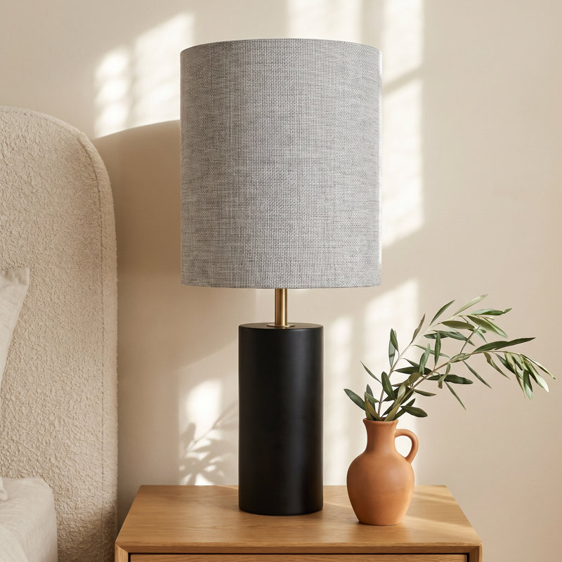 Reena Table Lamp, Black