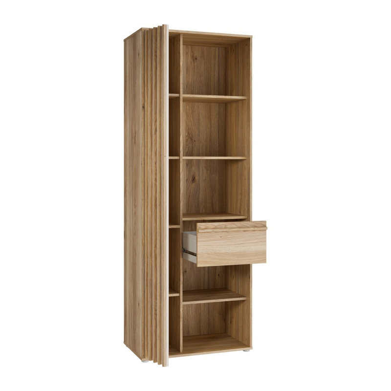 Zaria 201 cm H x 74 cm W Bookcase
