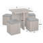 Badillo 4 - Person Trestle Dining Set-1585977413