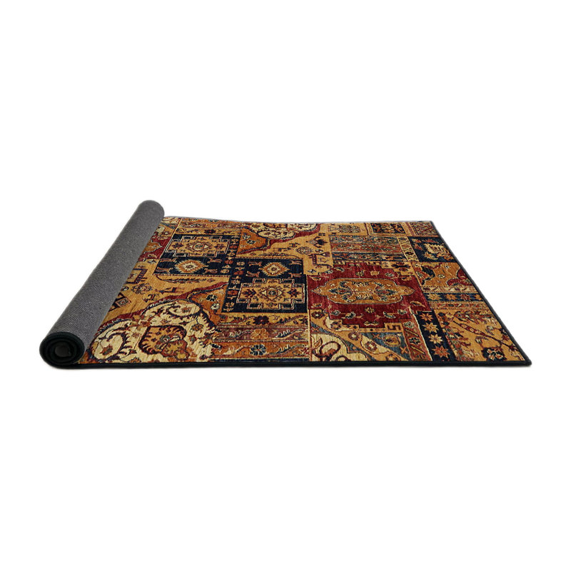 Tapis abstrait moderne 660, Rond 3 pi