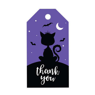Sacs-cadeaux en papier Black Cat Bats