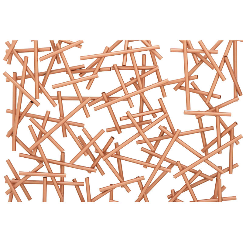 Vitagliano Industrial Abstract Wall Decor on Metal