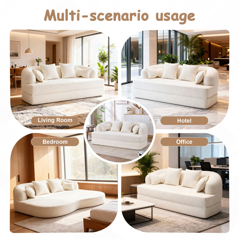 2-in-1 Foldable Sofa Bed