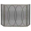 Parisian 3 Panel Iron Fireplace Screen-63681772