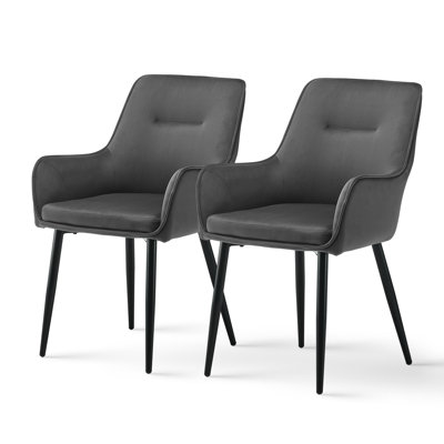 Gelnett 50cm H Velvet Upholstered Armchair
