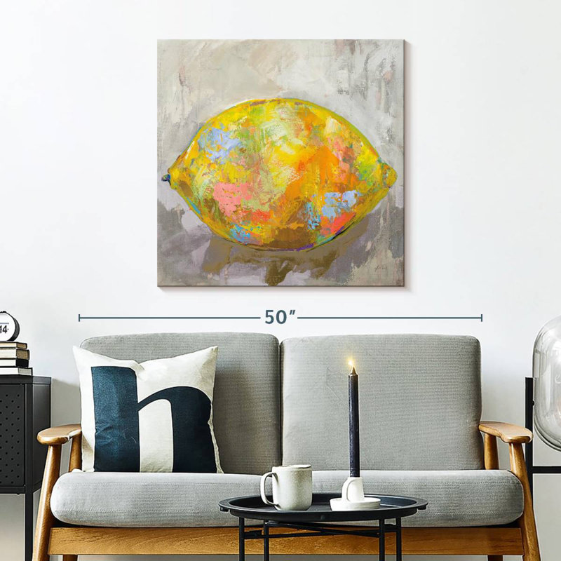 Lemon Neutral, 30" H x 30" W