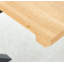 Table extensible, table basse ovale, table de salle à manger avec pieds en métal-1387324085
