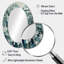 Miroir mural bleu et vert Bohemian Medley-1427342475