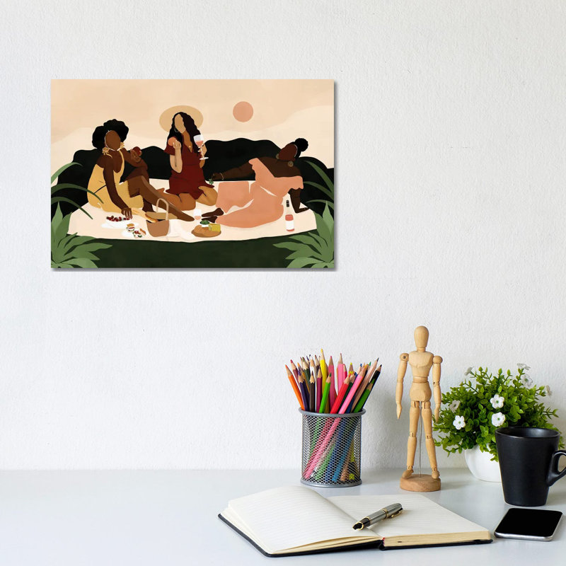 Sis-nic by Bria Nicole - Print on Canvas, Wrapped Canvas, 20.32 cm H x 30.48 cm W