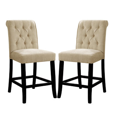 Rabekah Tufted Fabric Full Back Side Chair upholstered dining chairs,dining room chairs,side chairs,kitchen chairs