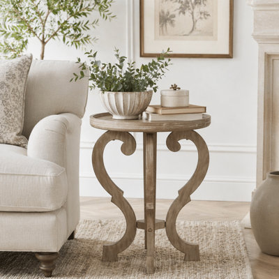 Table de bout en sablier French Country