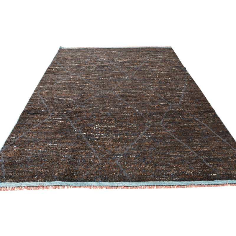 Tapis brun 8 x 10 Parra