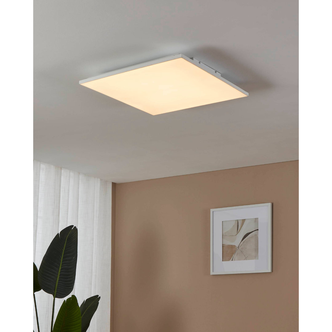 LED Bündige Deckenleuchte 1-flammig Swopes, 59 cm