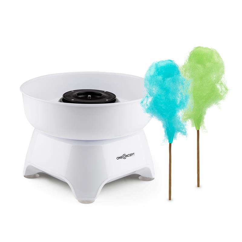 OneConcept Cotton Candy Machine, White