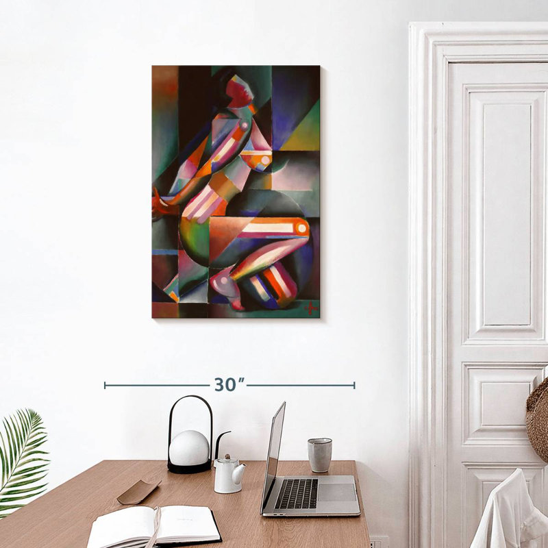 Leisha Roundism VI, 30" H x 20" W