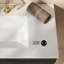 Plan de toilette en céramique de 36 po (91,4 cm) avec trois trous pour robinetterie SM-VT336-3-121724284-121724286