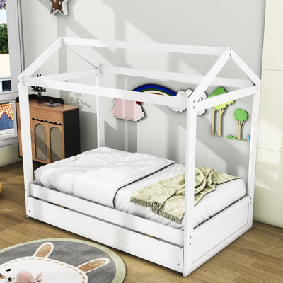 Lit gigogne en bois Stanaford