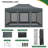 10'x15' Heavy Duty Canopy Tent, Pop up Gazebo with Netting Screened-105123537