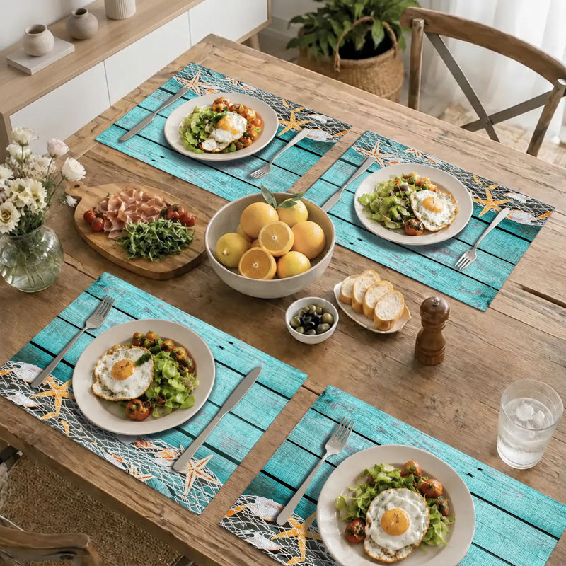 Ensemble de table rectangulaire en polyester