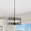 Lustre tambour 4 lumières Edmeo