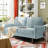 Marick Wide Round Arms Small Apartment Loveseat-1022826350-946205333