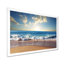 Sunrise Sea Sunset beach, art mural sur toile côtière, reproduction d'art sur la plage-377589854-335121427