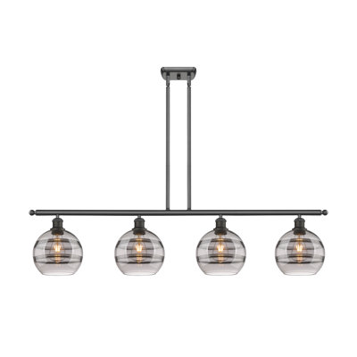 Luminaire suspendu pour îlot de cuisine 4 lumières Chartoff