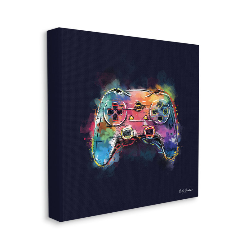 Design d'art moderne sur toile Winston Porter par Nidhi Wadhwa, H 36 po x l 36 po x P 1,5 po