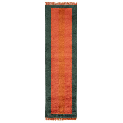 Dahl Hand-knotted Shag Wool Rug